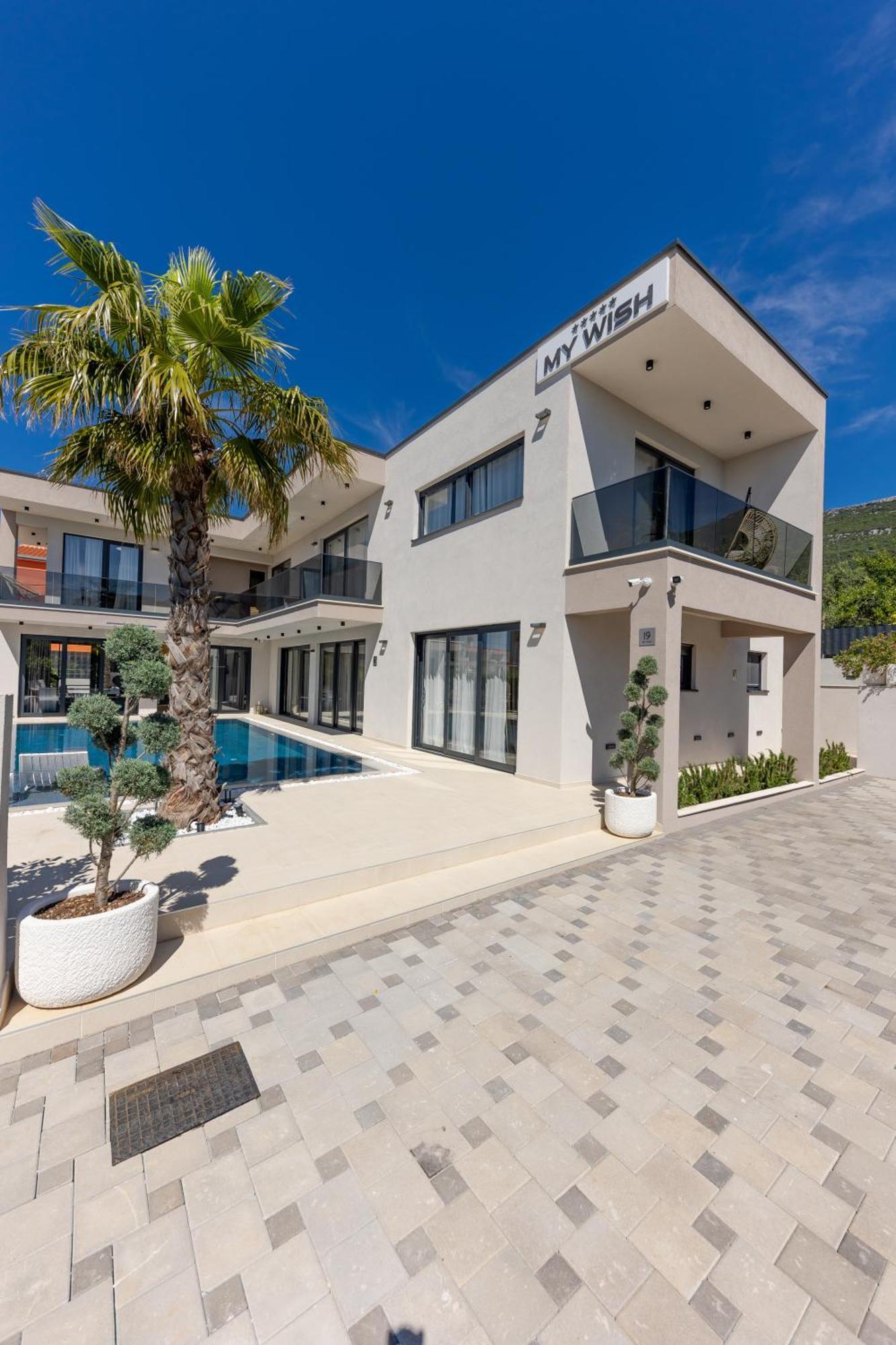 Luxury Villa My Wish With Pool Kaštel Stari Exterior foto