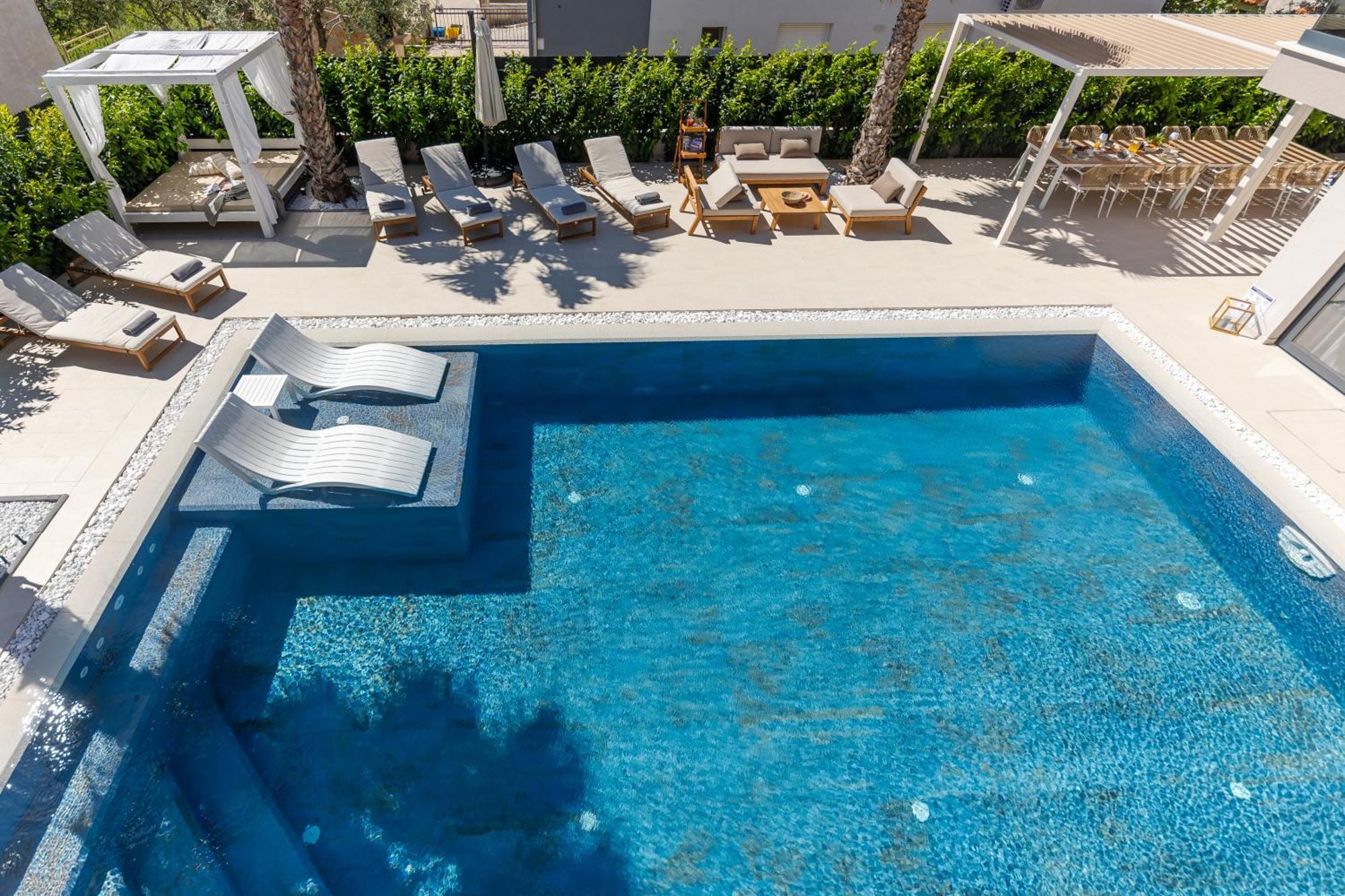 Luxury Villa My Wish With Pool Kaštel Stari Exterior foto