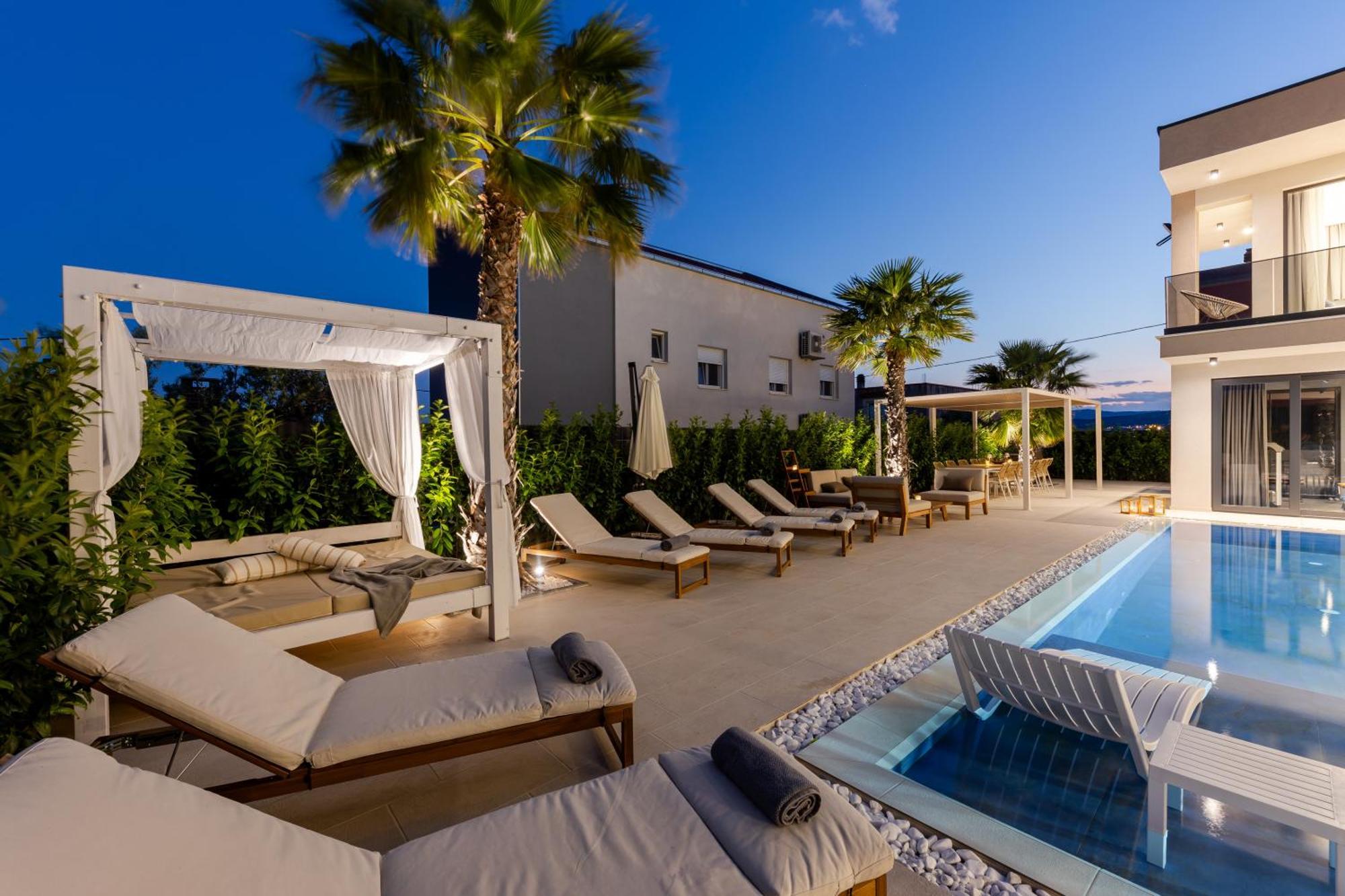 Luxury Villa My Wish With Pool Kaštel Stari Exterior foto