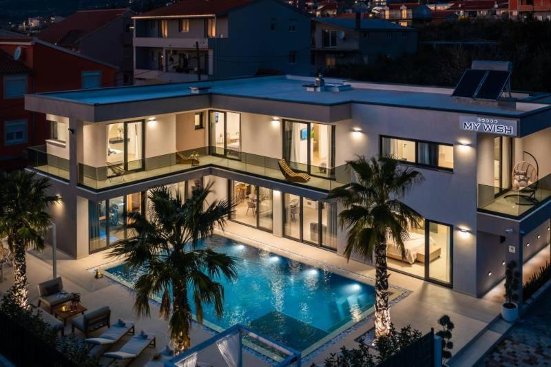 Luxury Villa My Wish With Pool Kaštel Stari Exterior foto